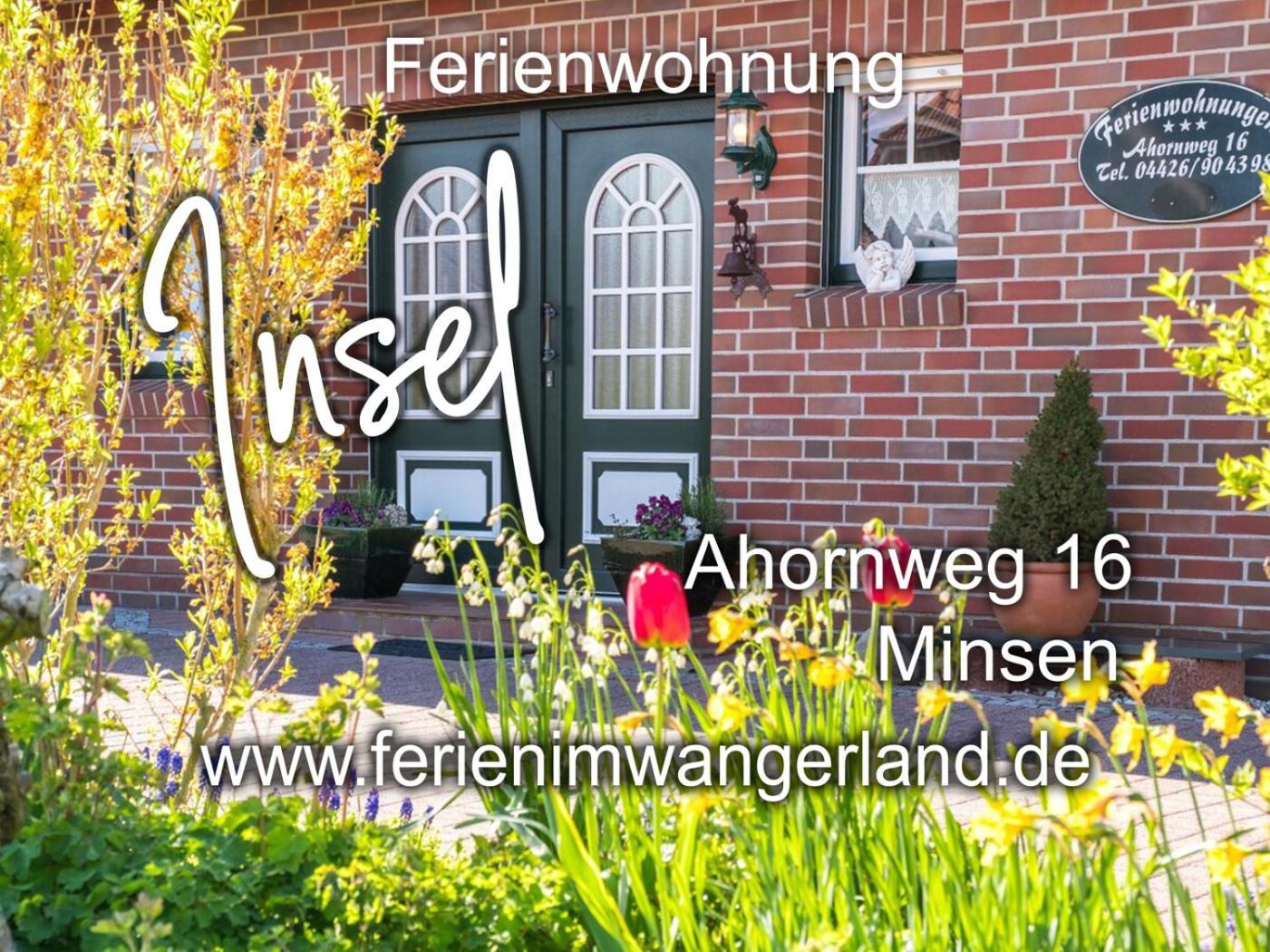 Ferien Im Wangerland Ferienwohnung Insel Minsen Schillig Hund Pool Sauna Luaran gambar